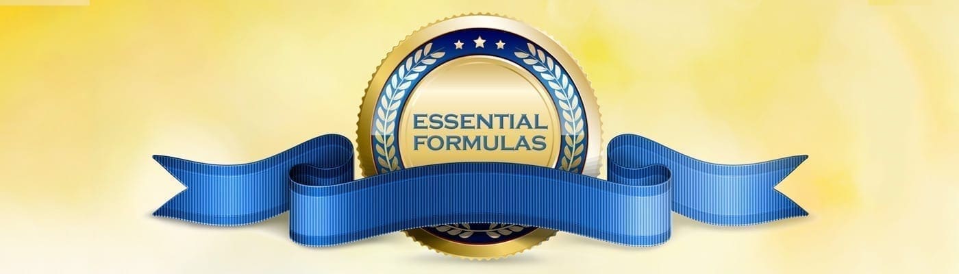 Essential Formulas Award