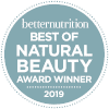 ‘Best of Natural Beauty’ Award