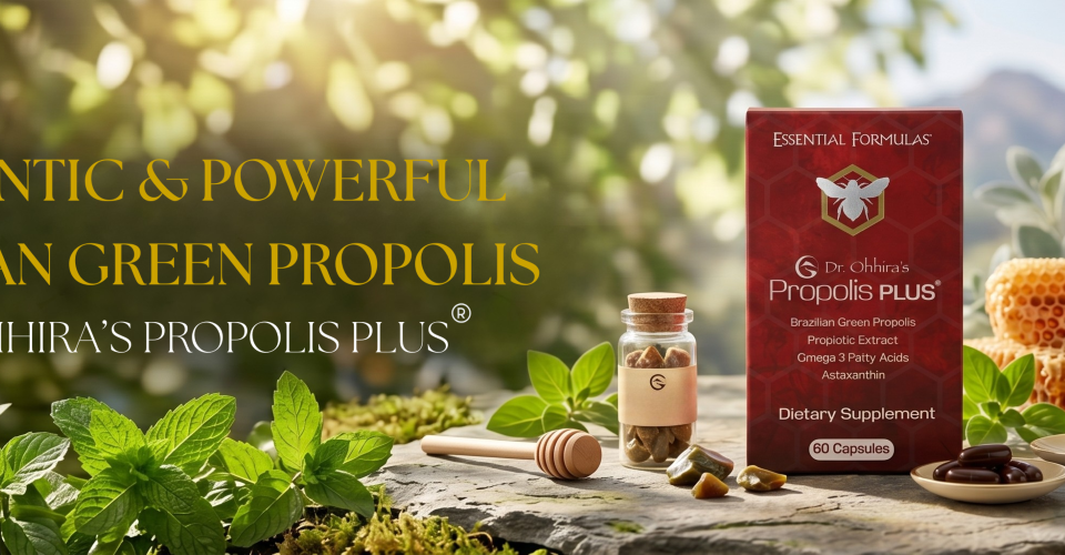 Propolis Plus banner - Authentic & Powerful Brazilian Green Propolis