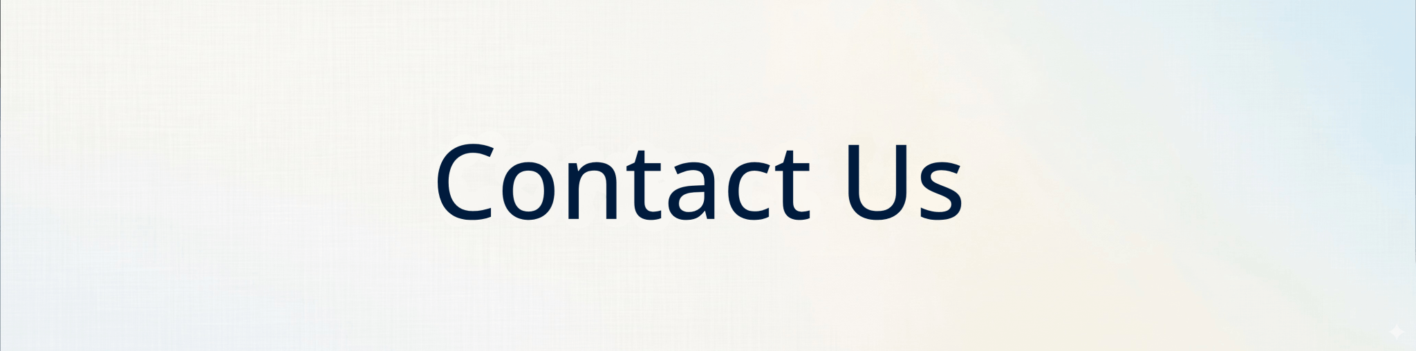 Contact Us